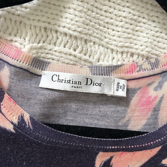 Christian Dior knit top size s/m - Picture 5 of 13